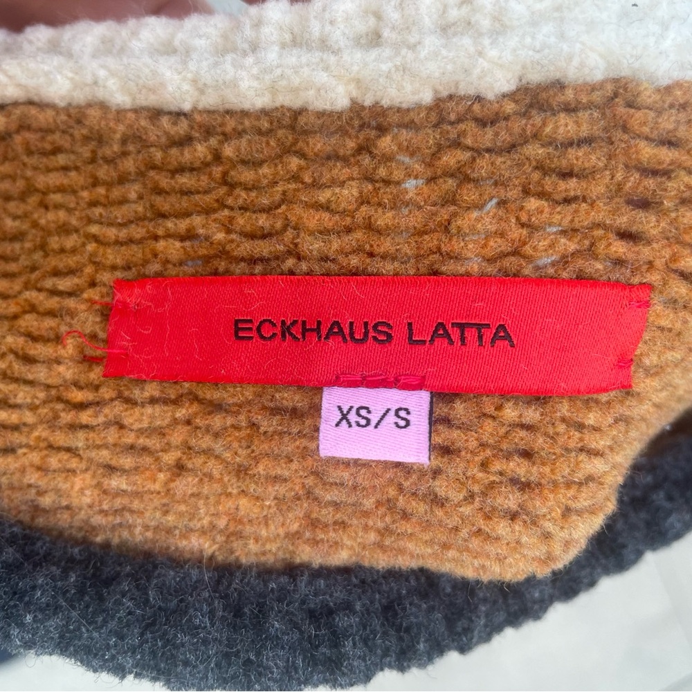 ECKHAUS LATTA CUTOUT SWEATER - Picture 7 of 8